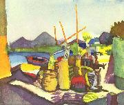 Landschaft bei Hammamet August Macke